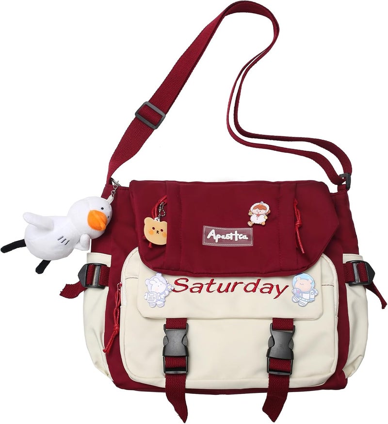 Extolove Cute Messenger Bag, Crossbody Bags for Women Kawaii Messenger Bags Purses - Image 1